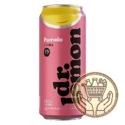aperitivo dr lemon pomelo vodka lata 473cm3