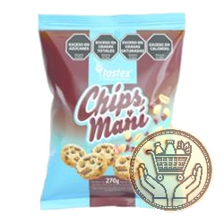 galletitas dulces tostex chips y mani 270grs