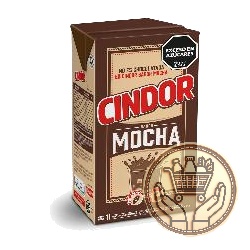 leche chocolatada cindor sabor mocha 1000grs