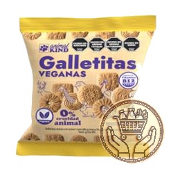 galletitas dulces animal kind vainilla veganas 170grs