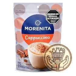 cappuccino instantáneo la morenita doypack 125grs