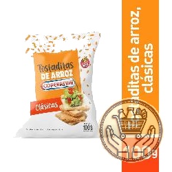 tostaditas de arroz cooperativa clásicas 100grs