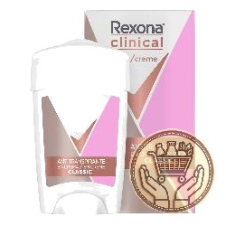 antitranspirante barra rexona clinical classic 48grs