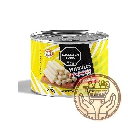 palmitos cooperativa enteros al natural 270grs