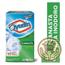 canasta para inodoro ayudin 16grs