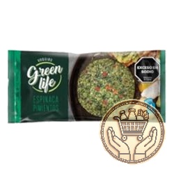 medallones de vegetales green life espinaca pimientos x4 380grs