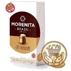 cápsulas de café morenita tostado brasil 52grs