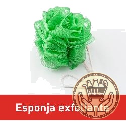 esponja de baño cooperativa exfoliante 1uni