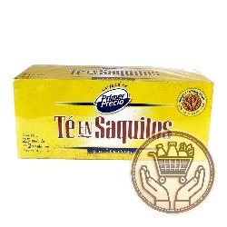 té negro primer precio en saquitos x25 50grs