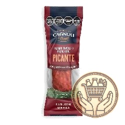 salamín cagnoli tandilero picado fino picante 145grs