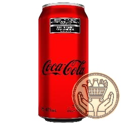 gaseosa coca-cola zero lata 473cm3