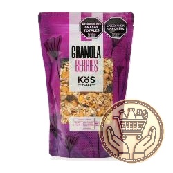 granola berries kos food  400grs
