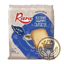 tostadas clásicas riera libres 200grs
