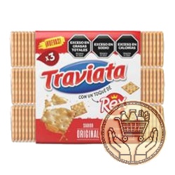 galletitas crackers traviata con un toque de rex original 288grs