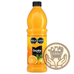 jugo cepita naranja tentación botella 1500cm3