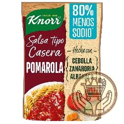 salsa lista knorr pomarola balance 340grs