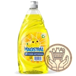 detergente magistral ultra limón 1400cm3