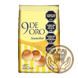 bizcochos 9 de oro sconcitos 200grs
