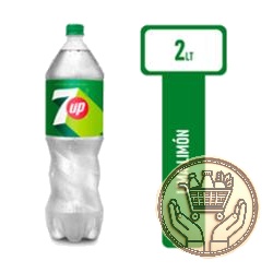 gaseosa seven up lima limón descartable 2000cm3