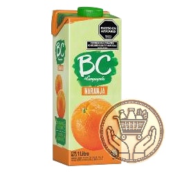 jugo bc la campagnola naranja 1000cm3