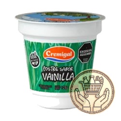 postre cremigal sabor vainilla pote 125grs