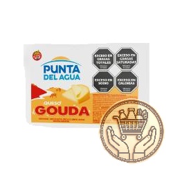 queso gouda punta del agua trozado envasado 1kgs