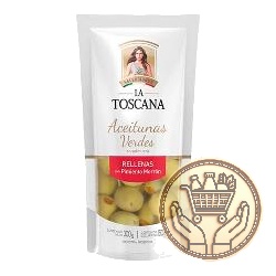 aceitunas verdes la toscana rellenas 150grs