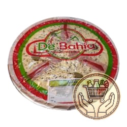 pizza de bahía mozzarella y jamón 500grs