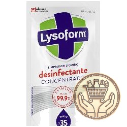 limpiador líquido desinfectante lysoform concentrado original doypack 420cm3