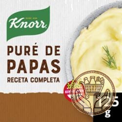 puré de papas knorr receta completa 125grs