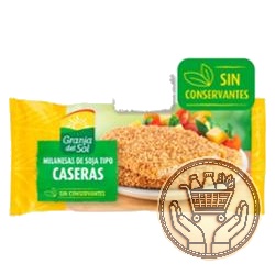 milanesas de soja granja del sol tipo caseras congeladas 330grs