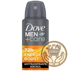 desodorante antitranspirante dove men energy boost en aerosol 150cm3