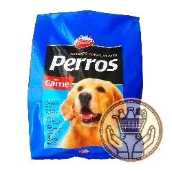 alimento para perros primer precio adultos sabor carne 3kgs