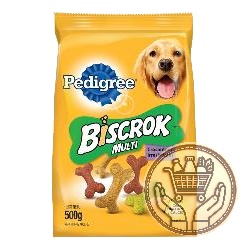 alimento para perros pedigree biscrok multi 500grs