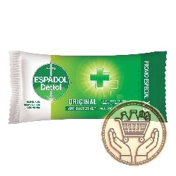 jabón de tocador antibacterial espadol original x3 240grs