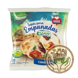 tapas para empanadas ecoop criolla x12 330grs