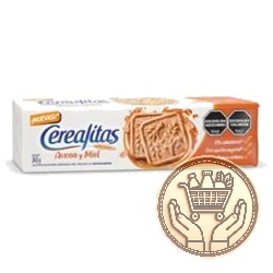 galletitas dulces cerealitas con avena y miel 243grs