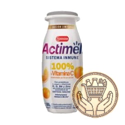 leche fermentada actimel sabor citrus 100grs