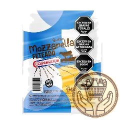 queso mozzarella cooperativa feteado envasado 170grs