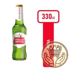 cerveza rubia stella artois porrón 330cm3