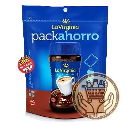 café torrado instantáneo la virginia clásico doypack 100grs