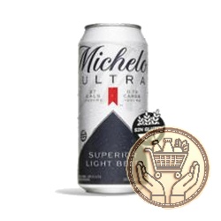 cerveza rubia michelob ultra 473cm3