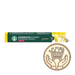 cápsulas de café starbucks blonde espresso roast descafeinado 55grs