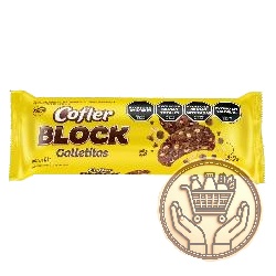 galletitas dulces cofler block 124grs