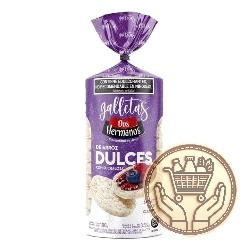 galletas de arroz dos hermanos slim dulces 100grs