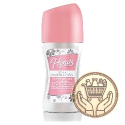 antitranspirante hinds rosa roll on 60grs