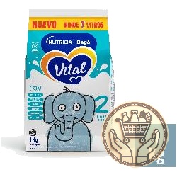 leche infantil en polvo vital 2 de 6 a 12 meses 1000grs