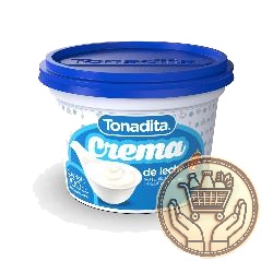 crema de leche tonadita  200cm3