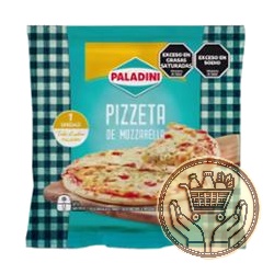 pizzeta de mozzarella paladini congelada 190grs