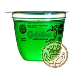 postre de gelatina cremigal sabor manzana 110grs